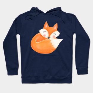 Sweet Sleeping Fox Hoodie